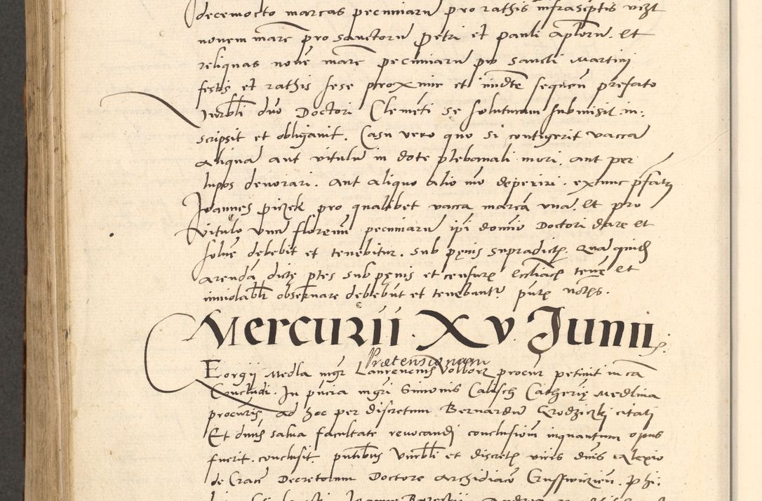 Zdjęcie nr 444 dla obiektu archiwalnego: Acta actorum causarum, sentenciarum et obligationum coram reverendo patre domino Paulo Crassowsky Varschoviensi et Omnium Sanctorum preposito, canonico vicarioque in spiritualibus ex commissione reverendissimi in Christo patris et domini domini Petri Dei gratia episcopi Cracoviensis ac officiali generali Cracoviensi ad annum Domini 1540, cuius indictio est 13, pontificatus sanctissimi in Christo patris et domini nostri domini Pauli divina providencia pape tercii anno sexto a die ac mense infrascriptis feliciter continuantur