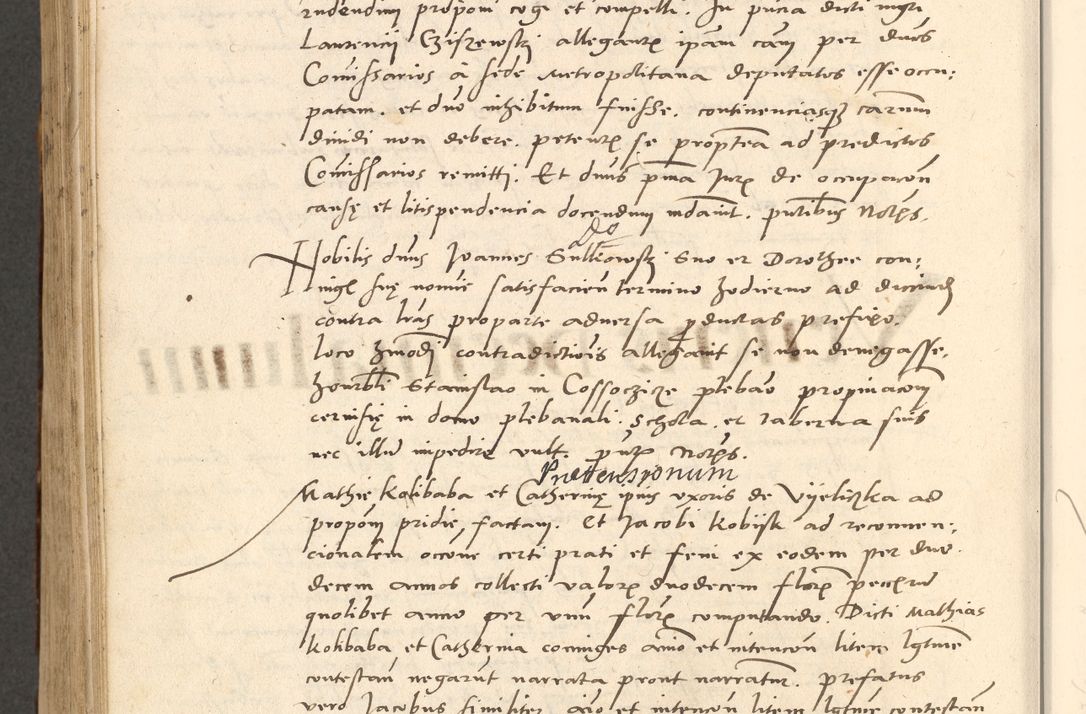 Zdjęcie nr 452 dla obiektu archiwalnego: Acta actorum causarum, sentenciarum et obligationum coram reverendo patre domino Paulo Crassowsky Varschoviensi et Omnium Sanctorum preposito, canonico vicarioque in spiritualibus ex commissione reverendissimi in Christo patris et domini domini Petri Dei gratia episcopi Cracoviensis ac officiali generali Cracoviensi ad annum Domini 1540, cuius indictio est 13, pontificatus sanctissimi in Christo patris et domini nostri domini Pauli divina providencia pape tercii anno sexto a die ac mense infrascriptis feliciter continuantur