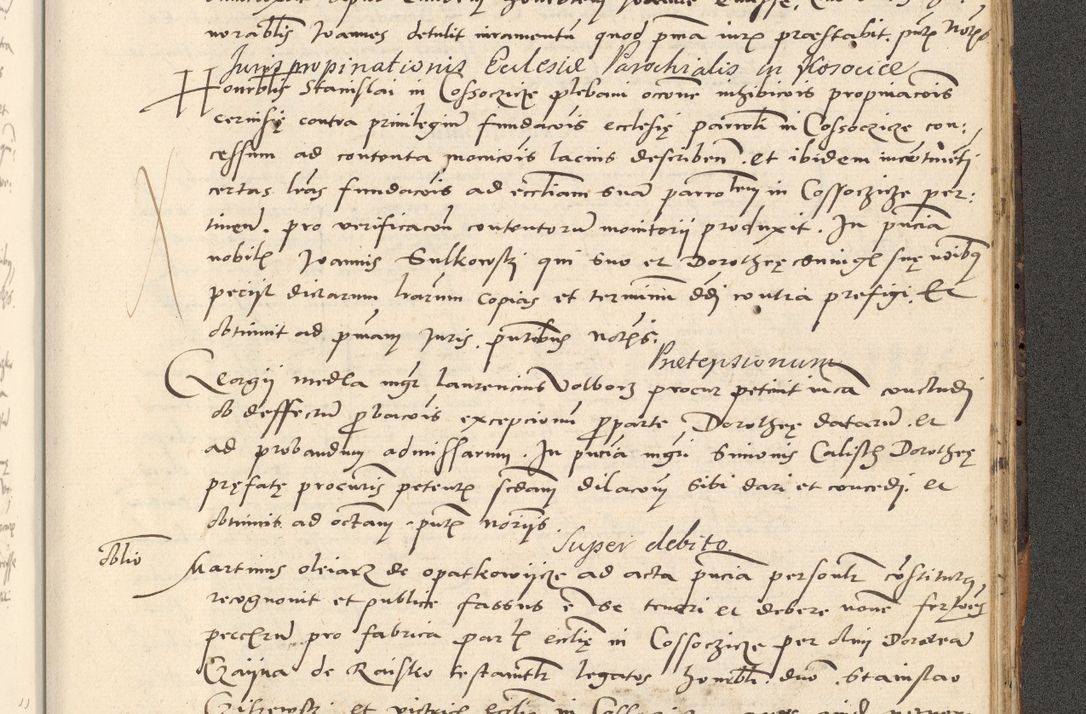 Zdjęcie nr 456 dla obiektu archiwalnego: Acta actorum causarum, sentenciarum et obligationum coram reverendo patre domino Paulo Crassowsky Varschoviensi et Omnium Sanctorum preposito, canonico vicarioque in spiritualibus ex commissione reverendissimi in Christo patris et domini domini Petri Dei gratia episcopi Cracoviensis ac officiali generali Cracoviensi ad annum Domini 1540, cuius indictio est 13, pontificatus sanctissimi in Christo patris et domini nostri domini Pauli divina providencia pape tercii anno sexto a die ac mense infrascriptis feliciter continuantur