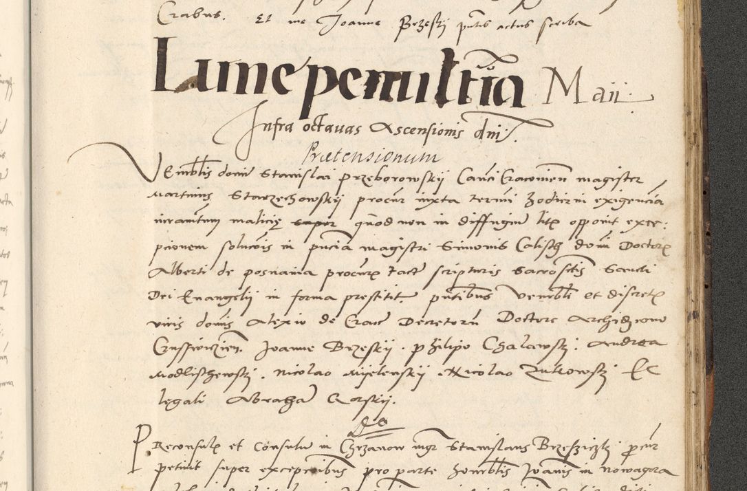 Zdjęcie nr 468 dla obiektu archiwalnego: Acta actorum causarum, sentenciarum et obligationum coram reverendo patre domino Paulo Crassowsky Varschoviensi et Omnium Sanctorum preposito, canonico vicarioque in spiritualibus ex commissione reverendissimi in Christo patris et domini domini Petri Dei gratia episcopi Cracoviensis ac officiali generali Cracoviensi ad annum Domini 1540, cuius indictio est 13, pontificatus sanctissimi in Christo patris et domini nostri domini Pauli divina providencia pape tercii anno sexto a die ac mense infrascriptis feliciter continuantur