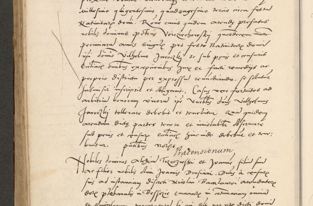 Zdjęcie nr 470 dla obiektu archiwalnego: Acta actorum causarum, sentenciarum et obligationum coram reverendo patre domino Paulo Crassowsky Varschoviensi et Omnium Sanctorum preposito, canonico vicarioque in spiritualibus ex commissione reverendissimi in Christo patris et domini domini Petri Dei gratia episcopi Cracoviensis ac officiali generali Cracoviensi ad annum Domini 1540, cuius indictio est 13, pontificatus sanctissimi in Christo patris et domini nostri domini Pauli divina providencia pape tercii anno sexto a die ac mense infrascriptis feliciter continuantur