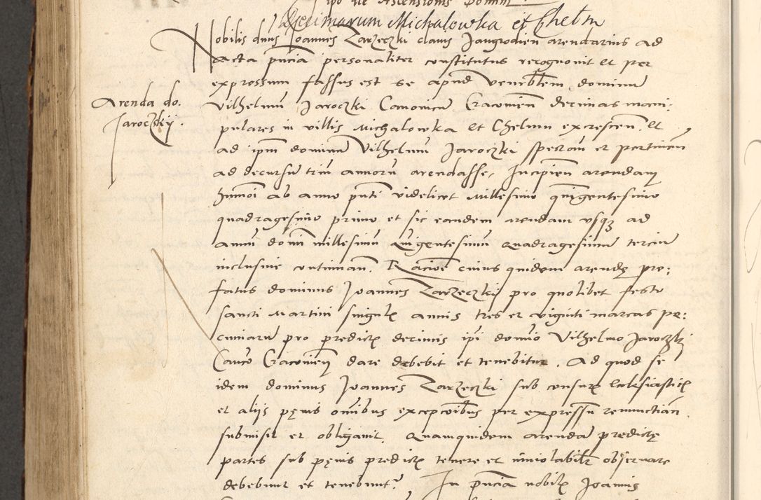 Zdjęcie nr 475 dla obiektu archiwalnego: Acta actorum causarum, sentenciarum et obligationum coram reverendo patre domino Paulo Crassowsky Varschoviensi et Omnium Sanctorum preposito, canonico vicarioque in spiritualibus ex commissione reverendissimi in Christo patris et domini domini Petri Dei gratia episcopi Cracoviensis ac officiali generali Cracoviensi ad annum Domini 1540, cuius indictio est 13, pontificatus sanctissimi in Christo patris et domini nostri domini Pauli divina providencia pape tercii anno sexto a die ac mense infrascriptis feliciter continuantur