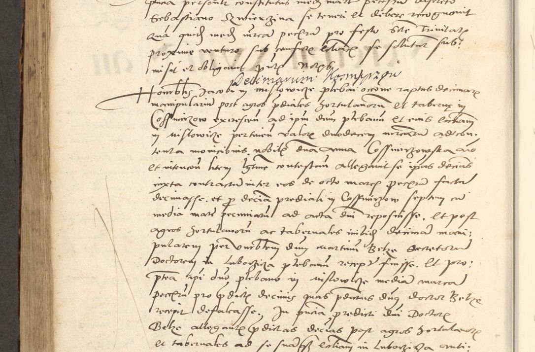 Zdjęcie nr 491 dla obiektu archiwalnego: Acta actorum causarum, sentenciarum et obligationum coram reverendo patre domino Paulo Crassowsky Varschoviensi et Omnium Sanctorum preposito, canonico vicarioque in spiritualibus ex commissione reverendissimi in Christo patris et domini domini Petri Dei gratia episcopi Cracoviensis ac officiali generali Cracoviensi ad annum Domini 1540, cuius indictio est 13, pontificatus sanctissimi in Christo patris et domini nostri domini Pauli divina providencia pape tercii anno sexto a die ac mense infrascriptis feliciter continuantur