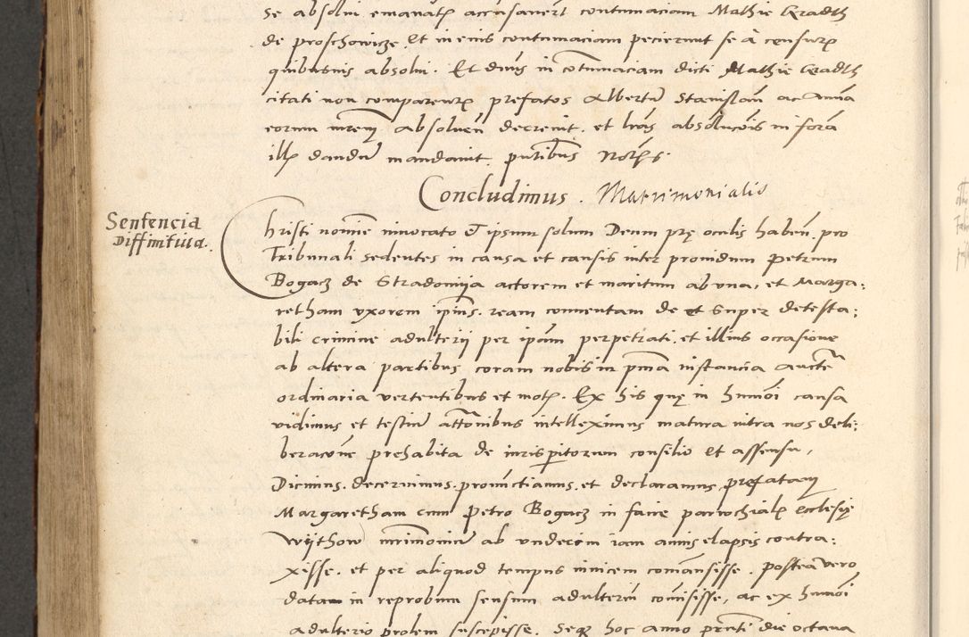 Zdjęcie nr 493 dla obiektu archiwalnego: Acta actorum causarum, sentenciarum et obligationum coram reverendo patre domino Paulo Crassowsky Varschoviensi et Omnium Sanctorum preposito, canonico vicarioque in spiritualibus ex commissione reverendissimi in Christo patris et domini domini Petri Dei gratia episcopi Cracoviensis ac officiali generali Cracoviensi ad annum Domini 1540, cuius indictio est 13, pontificatus sanctissimi in Christo patris et domini nostri domini Pauli divina providencia pape tercii anno sexto a die ac mense infrascriptis feliciter continuantur