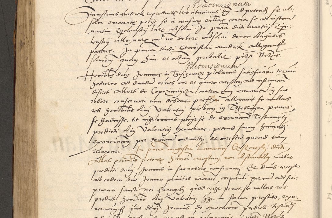 Zdjęcie nr 525 dla obiektu archiwalnego: Acta actorum causarum, sentenciarum et obligationum coram reverendo patre domino Paulo Crassowsky Varschoviensi et Omnium Sanctorum preposito, canonico vicarioque in spiritualibus ex commissione reverendissimi in Christo patris et domini domini Petri Dei gratia episcopi Cracoviensis ac officiali generali Cracoviensi ad annum Domini 1540, cuius indictio est 13, pontificatus sanctissimi in Christo patris et domini nostri domini Pauli divina providencia pape tercii anno sexto a die ac mense infrascriptis feliciter continuantur