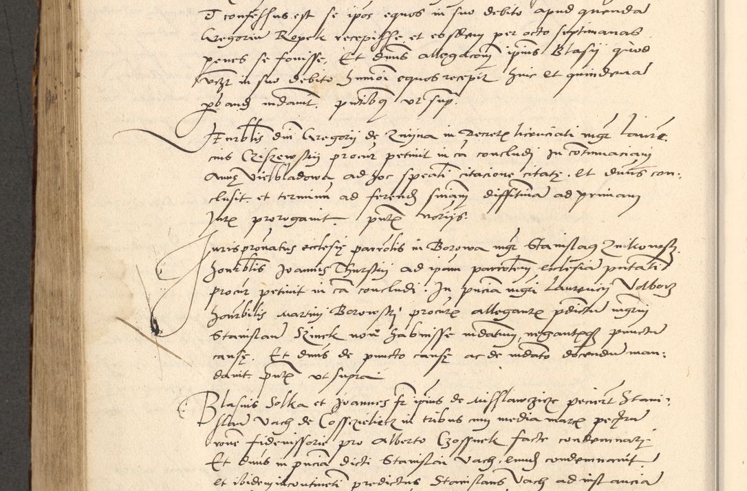 Zdjęcie nr 527 dla obiektu archiwalnego: Acta actorum causarum, sentenciarum et obligationum coram reverendo patre domino Paulo Crassowsky Varschoviensi et Omnium Sanctorum preposito, canonico vicarioque in spiritualibus ex commissione reverendissimi in Christo patris et domini domini Petri Dei gratia episcopi Cracoviensis ac officiali generali Cracoviensi ad annum Domini 1540, cuius indictio est 13, pontificatus sanctissimi in Christo patris et domini nostri domini Pauli divina providencia pape tercii anno sexto a die ac mense infrascriptis feliciter continuantur