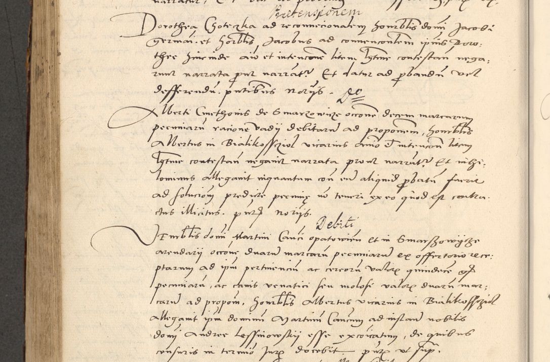 Zdjęcie nr 530 dla obiektu archiwalnego: Acta actorum causarum, sentenciarum et obligationum coram reverendo patre domino Paulo Crassowsky Varschoviensi et Omnium Sanctorum preposito, canonico vicarioque in spiritualibus ex commissione reverendissimi in Christo patris et domini domini Petri Dei gratia episcopi Cracoviensis ac officiali generali Cracoviensi ad annum Domini 1540, cuius indictio est 13, pontificatus sanctissimi in Christo patris et domini nostri domini Pauli divina providencia pape tercii anno sexto a die ac mense infrascriptis feliciter continuantur