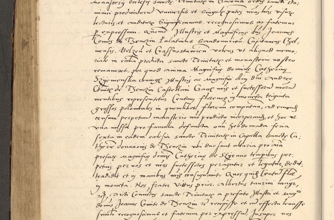 Zdjęcie nr 571 dla obiektu archiwalnego: Acta actorum causarum, sentenciarum et obligationum coram reverendo patre domino Paulo Crassowsky Varschoviensi et Omnium Sanctorum preposito, canonico vicarioque in spiritualibus ex commissione reverendissimi in Christo patris et domini domini Petri Dei gratia episcopi Cracoviensis ac officiali generali Cracoviensi ad annum Domini 1540, cuius indictio est 13, pontificatus sanctissimi in Christo patris et domini nostri domini Pauli divina providencia pape tercii anno sexto a die ac mense infrascriptis feliciter continuantur