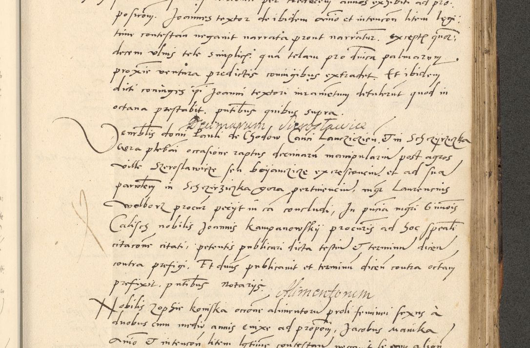 Zdjęcie nr 607 dla obiektu archiwalnego: Acta actorum causarum, sentenciarum et obligationum coram reverendo patre domino Paulo Crassowsky Varschoviensi et Omnium Sanctorum preposito, canonico vicarioque in spiritualibus ex commissione reverendissimi in Christo patris et domini domini Petri Dei gratia episcopi Cracoviensis ac officiali generali Cracoviensi ad annum Domini 1540, cuius indictio est 13, pontificatus sanctissimi in Christo patris et domini nostri domini Pauli divina providencia pape tercii anno sexto a die ac mense infrascriptis feliciter continuantur