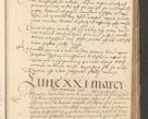 Zdjęcie nr 619 dla obiektu archiwalnego: Acta actorum causarum, sentenciarum et obligationum coram reverendo patre domino Paulo Crassowsky Varschoviensi et Omnium Sanctorum preposito, canonico vicarioque in spiritualibus ex commissione reverendissimi in Christo patris et domini domini Petri Dei gratia episcopi Cracoviensis ac officiali generali Cracoviensi ad annum Domini 1540, cuius indictio est 13, pontificatus sanctissimi in Christo patris et domini nostri domini Pauli divina providencia pape tercii anno sexto a die ac mense infrascriptis feliciter continuantur