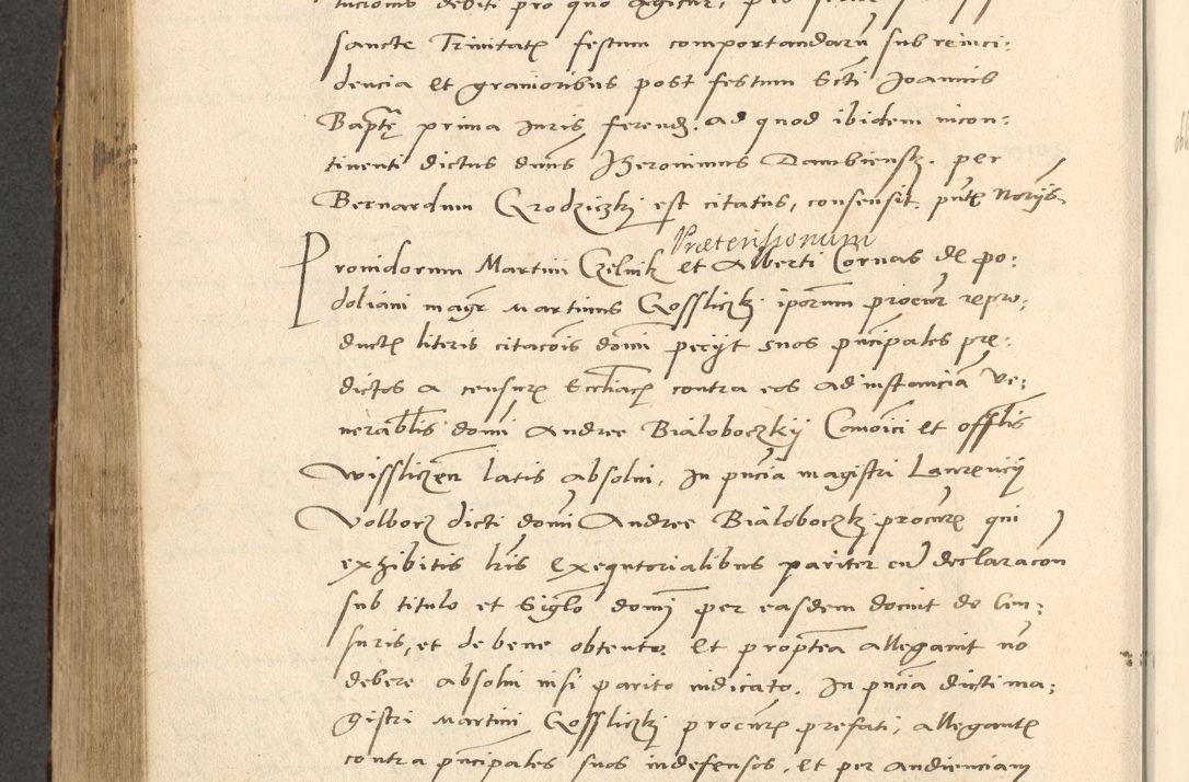 Zdjęcie nr 623 dla obiektu archiwalnego: Acta actorum causarum, sentenciarum et obligationum coram reverendo patre domino Paulo Crassowsky Varschoviensi et Omnium Sanctorum preposito, canonico vicarioque in spiritualibus ex commissione reverendissimi in Christo patris et domini domini Petri Dei gratia episcopi Cracoviensis ac officiali generali Cracoviensi ad annum Domini 1540, cuius indictio est 13, pontificatus sanctissimi in Christo patris et domini nostri domini Pauli divina providencia pape tercii anno sexto a die ac mense infrascriptis feliciter continuantur