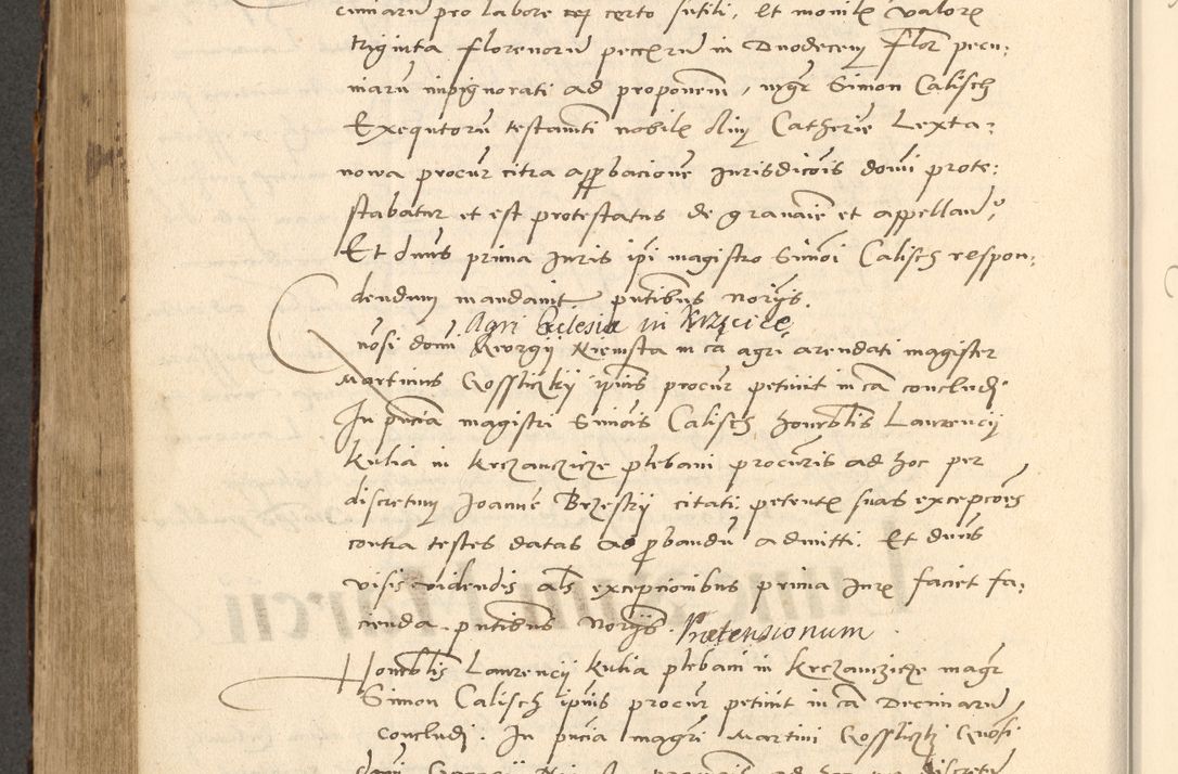 Zdjęcie nr 637 dla obiektu archiwalnego: Acta actorum causarum, sentenciarum et obligationum coram reverendo patre domino Paulo Crassowsky Varschoviensi et Omnium Sanctorum preposito, canonico vicarioque in spiritualibus ex commissione reverendissimi in Christo patris et domini domini Petri Dei gratia episcopi Cracoviensis ac officiali generali Cracoviensi ad annum Domini 1540, cuius indictio est 13, pontificatus sanctissimi in Christo patris et domini nostri domini Pauli divina providencia pape tercii anno sexto a die ac mense infrascriptis feliciter continuantur