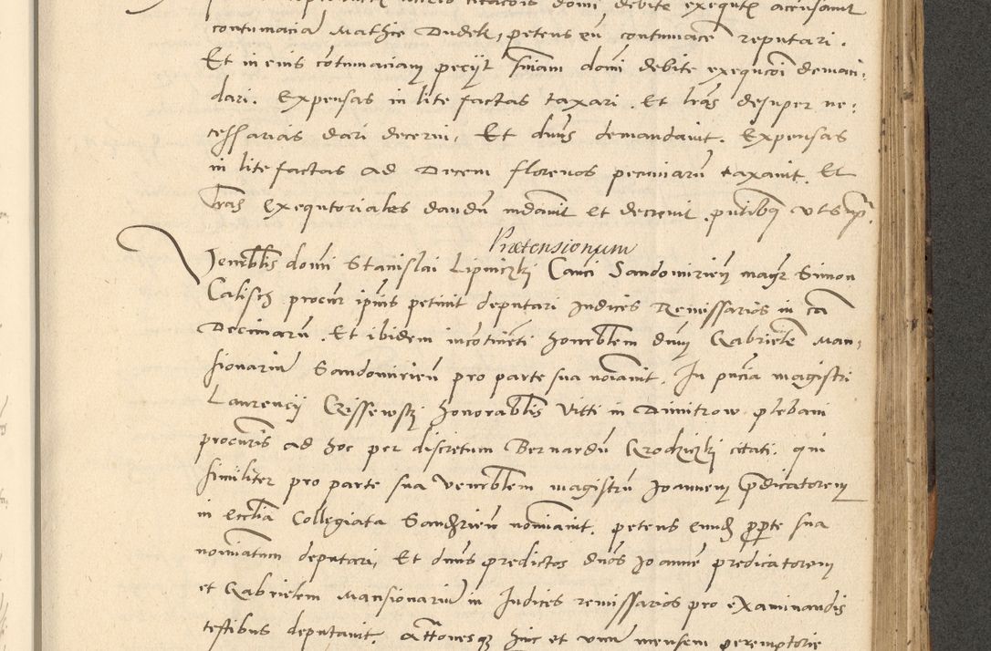 Zdjęcie nr 636 dla obiektu archiwalnego: Acta actorum causarum, sentenciarum et obligationum coram reverendo patre domino Paulo Crassowsky Varschoviensi et Omnium Sanctorum preposito, canonico vicarioque in spiritualibus ex commissione reverendissimi in Christo patris et domini domini Petri Dei gratia episcopi Cracoviensis ac officiali generali Cracoviensi ad annum Domini 1540, cuius indictio est 13, pontificatus sanctissimi in Christo patris et domini nostri domini Pauli divina providencia pape tercii anno sexto a die ac mense infrascriptis feliciter continuantur