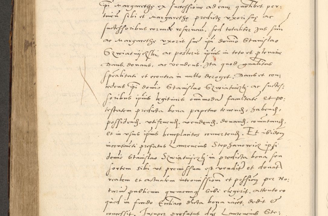 Zdjęcie nr 639 dla obiektu archiwalnego: Acta actorum causarum, sentenciarum et obligationum coram reverendo patre domino Paulo Crassowsky Varschoviensi et Omnium Sanctorum preposito, canonico vicarioque in spiritualibus ex commissione reverendissimi in Christo patris et domini domini Petri Dei gratia episcopi Cracoviensis ac officiali generali Cracoviensi ad annum Domini 1540, cuius indictio est 13, pontificatus sanctissimi in Christo patris et domini nostri domini Pauli divina providencia pape tercii anno sexto a die ac mense infrascriptis feliciter continuantur
