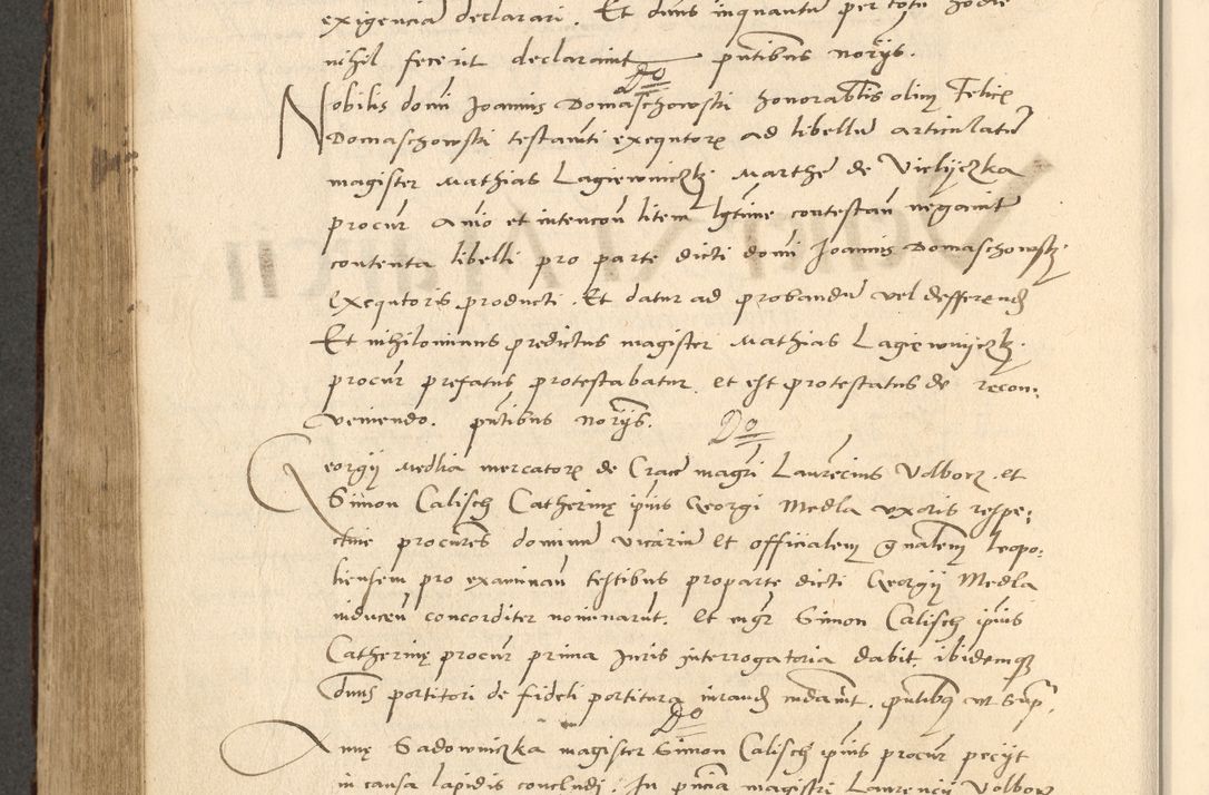 Zdjęcie nr 645 dla obiektu archiwalnego: Acta actorum causarum, sentenciarum et obligationum coram reverendo patre domino Paulo Crassowsky Varschoviensi et Omnium Sanctorum preposito, canonico vicarioque in spiritualibus ex commissione reverendissimi in Christo patris et domini domini Petri Dei gratia episcopi Cracoviensis ac officiali generali Cracoviensi ad annum Domini 1540, cuius indictio est 13, pontificatus sanctissimi in Christo patris et domini nostri domini Pauli divina providencia pape tercii anno sexto a die ac mense infrascriptis feliciter continuantur