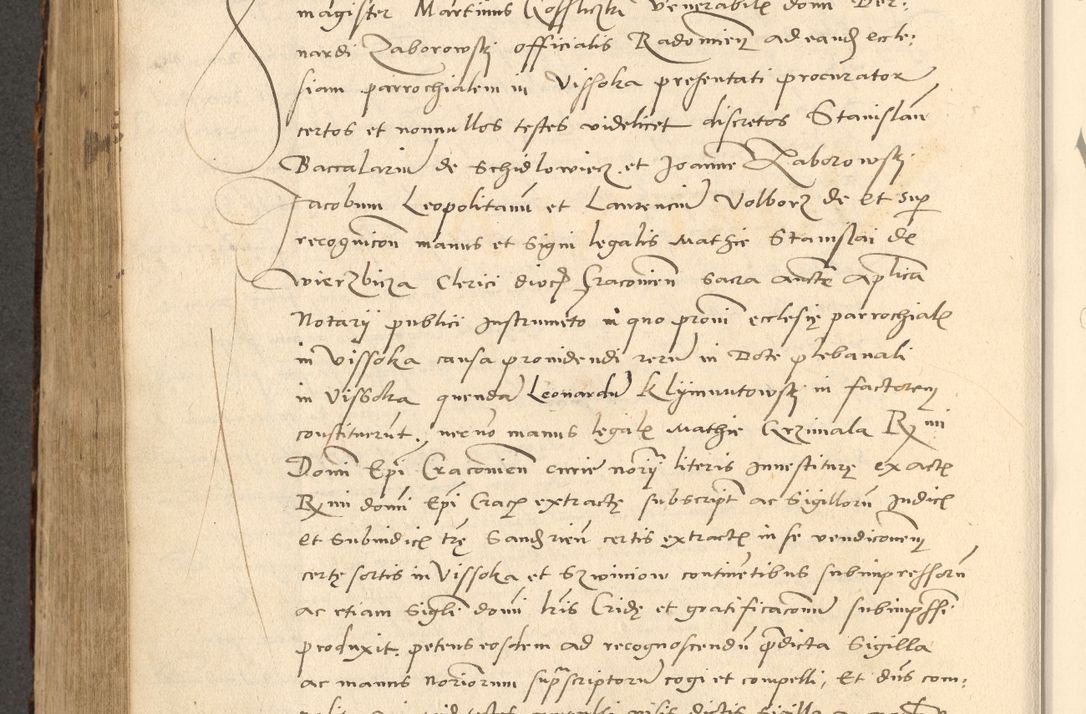 Zdjęcie nr 648 dla obiektu archiwalnego: Acta actorum causarum, sentenciarum et obligationum coram reverendo patre domino Paulo Crassowsky Varschoviensi et Omnium Sanctorum preposito, canonico vicarioque in spiritualibus ex commissione reverendissimi in Christo patris et domini domini Petri Dei gratia episcopi Cracoviensis ac officiali generali Cracoviensi ad annum Domini 1540, cuius indictio est 13, pontificatus sanctissimi in Christo patris et domini nostri domini Pauli divina providencia pape tercii anno sexto a die ac mense infrascriptis feliciter continuantur