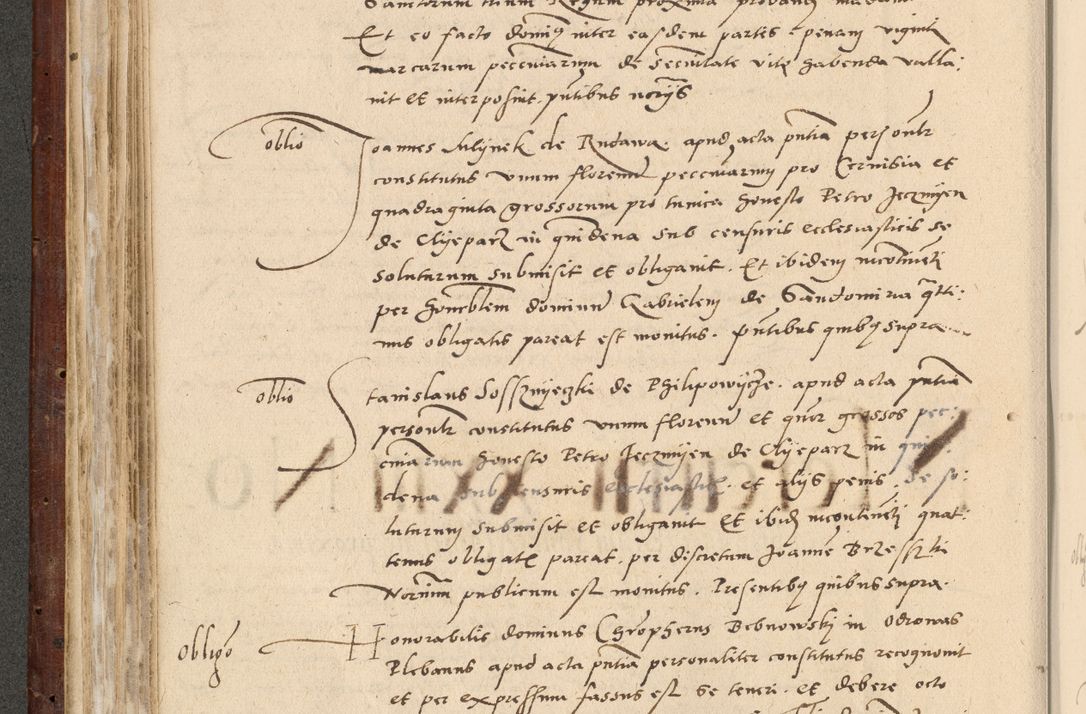 Zdjęcie nr 203 dla obiektu archiwalnego: Acta actorum causarum, sentenciarum et obligationum coram reverendo patre domino Paulo Crassowski Warscheviensi et Omnium Sanctorum preposito, canonico et officiali in spiritualibus generali Cracoviensi ad annum Domini millesimum quingentesimum quadragesimum primum, cuius indicio est quatuor decima, pontificatu (sic!) sanctissimi in Christo patris et domini nostri domini Pauli divina providencia pape tercii,, anno septimo, a die ac mense infrascriptis feliciter continuantur