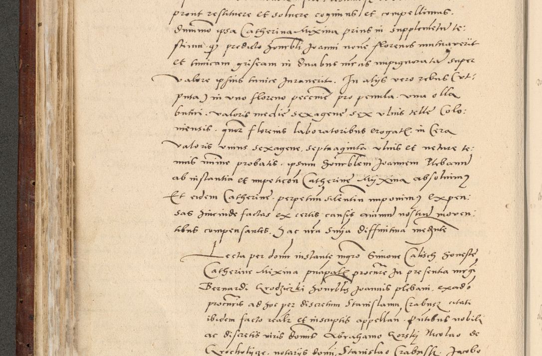 Zdjęcie nr 199 dla obiektu archiwalnego: Acta actorum causarum, sentenciarum et obligationum coram reverendo patre domino Paulo Crassowski Warscheviensi et Omnium Sanctorum preposito, canonico et officiali in spiritualibus generali Cracoviensi ad annum Domini millesimum quingentesimum quadragesimum primum, cuius indicio est quatuor decima, pontificatu (sic!) sanctissimi in Christo patris et domini nostri domini Pauli divina providencia pape tercii,, anno septimo, a die ac mense infrascriptis feliciter continuantur