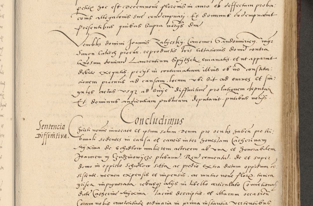 Zdjęcie nr 198 dla obiektu archiwalnego: Acta actorum causarum, sentenciarum et obligationum coram reverendo patre domino Paulo Crassowski Warscheviensi et Omnium Sanctorum preposito, canonico et officiali in spiritualibus generali Cracoviensi ad annum Domini millesimum quingentesimum quadragesimum primum, cuius indicio est quatuor decima, pontificatu (sic!) sanctissimi in Christo patris et domini nostri domini Pauli divina providencia pape tercii,, anno septimo, a die ac mense infrascriptis feliciter continuantur