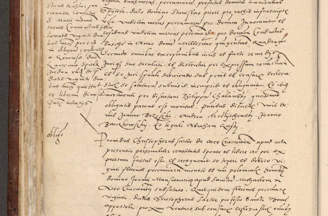 Zdjęcie nr 195 dla obiektu archiwalnego: Acta actorum causarum, sentenciarum et obligationum coram reverendo patre domino Paulo Crassowski Warscheviensi et Omnium Sanctorum preposito, canonico et officiali in spiritualibus generali Cracoviensi ad annum Domini millesimum quingentesimum quadragesimum primum, cuius indicio est quatuor decima, pontificatu (sic!) sanctissimi in Christo patris et domini nostri domini Pauli divina providencia pape tercii,, anno septimo, a die ac mense infrascriptis feliciter continuantur