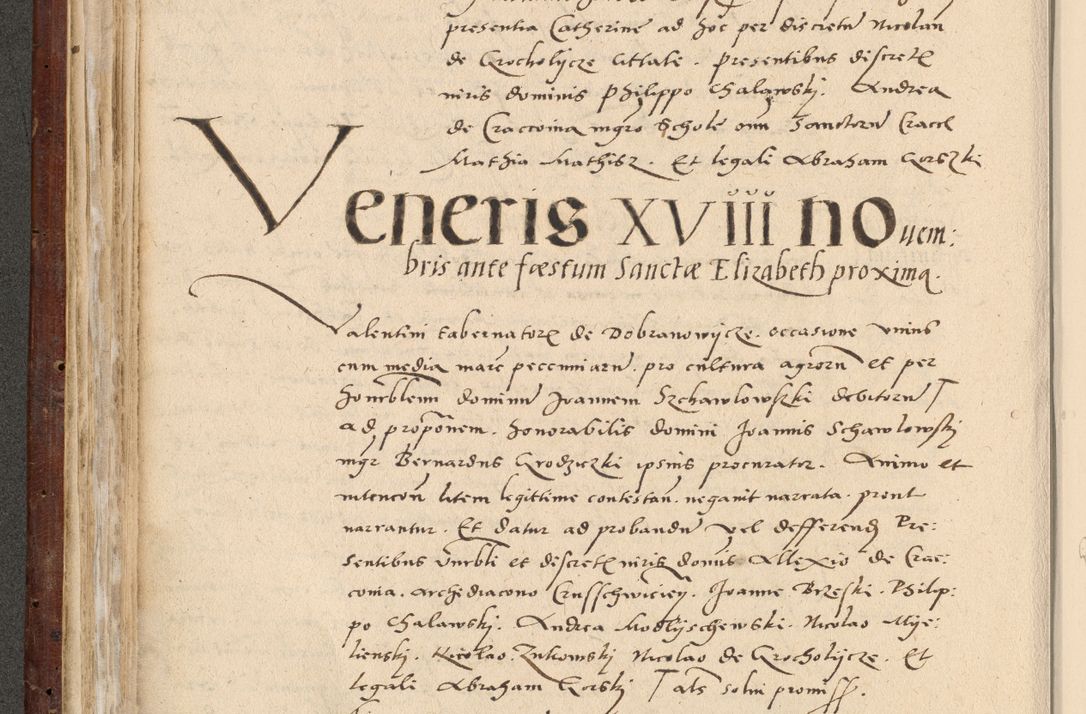 Zdjęcie nr 193 dla obiektu archiwalnego: Acta actorum causarum, sentenciarum et obligationum coram reverendo patre domino Paulo Crassowski Warscheviensi et Omnium Sanctorum preposito, canonico et officiali in spiritualibus generali Cracoviensi ad annum Domini millesimum quingentesimum quadragesimum primum, cuius indicio est quatuor decima, pontificatu (sic!) sanctissimi in Christo patris et domini nostri domini Pauli divina providencia pape tercii,, anno septimo, a die ac mense infrascriptis feliciter continuantur