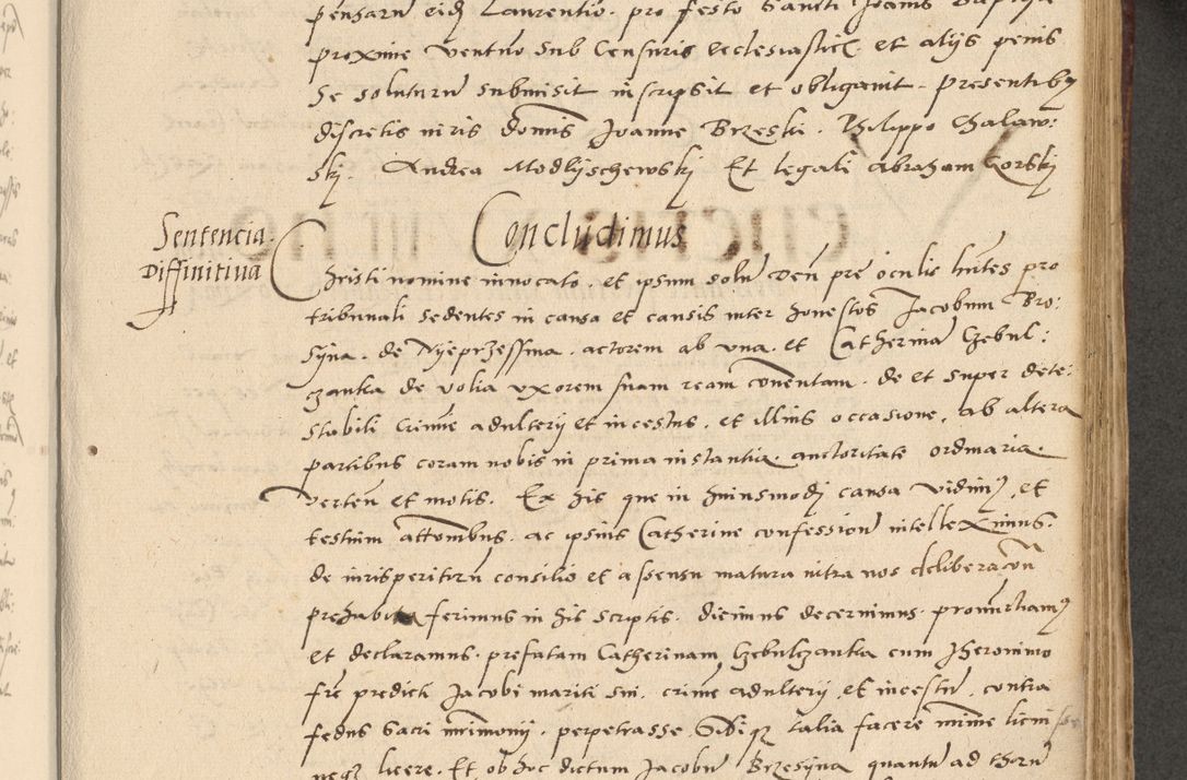 Zdjęcie nr 192 dla obiektu archiwalnego: Acta actorum causarum, sentenciarum et obligationum coram reverendo patre domino Paulo Crassowski Warscheviensi et Omnium Sanctorum preposito, canonico et officiali in spiritualibus generali Cracoviensi ad annum Domini millesimum quingentesimum quadragesimum primum, cuius indicio est quatuor decima, pontificatu (sic!) sanctissimi in Christo patris et domini nostri domini Pauli divina providencia pape tercii,, anno septimo, a die ac mense infrascriptis feliciter continuantur