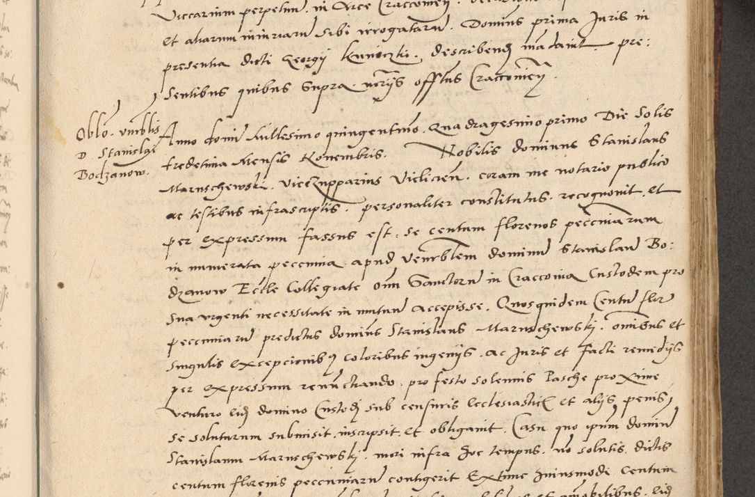 Zdjęcie nr 188 dla obiektu archiwalnego: Acta actorum causarum, sentenciarum et obligationum coram reverendo patre domino Paulo Crassowski Warscheviensi et Omnium Sanctorum preposito, canonico et officiali in spiritualibus generali Cracoviensi ad annum Domini millesimum quingentesimum quadragesimum primum, cuius indicio est quatuor decima, pontificatu (sic!) sanctissimi in Christo patris et domini nostri domini Pauli divina providencia pape tercii,, anno septimo, a die ac mense infrascriptis feliciter continuantur