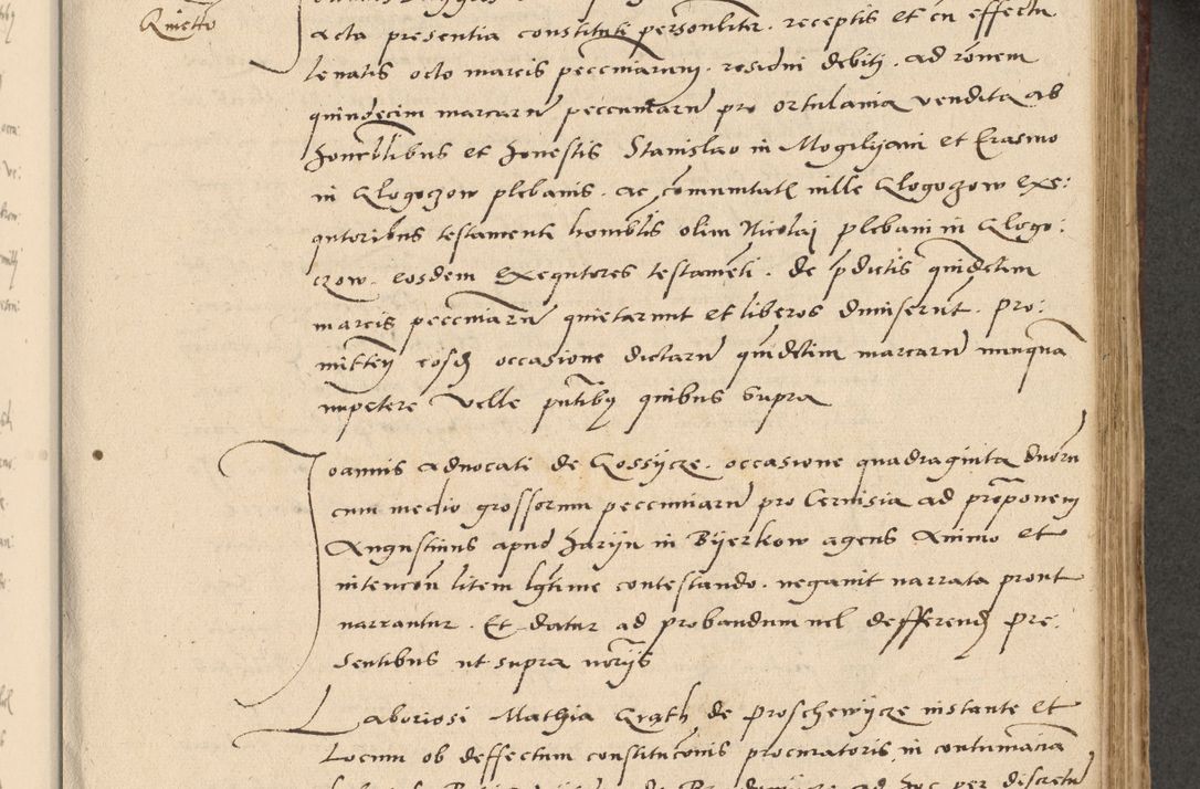 Zdjęcie nr 186 dla obiektu archiwalnego: Acta actorum causarum, sentenciarum et obligationum coram reverendo patre domino Paulo Crassowski Warscheviensi et Omnium Sanctorum preposito, canonico et officiali in spiritualibus generali Cracoviensi ad annum Domini millesimum quingentesimum quadragesimum primum, cuius indicio est quatuor decima, pontificatu (sic!) sanctissimi in Christo patris et domini nostri domini Pauli divina providencia pape tercii,, anno septimo, a die ac mense infrascriptis feliciter continuantur