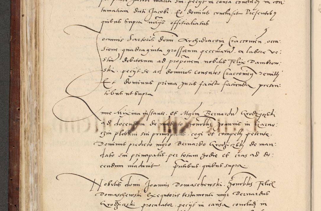 Zdjęcie nr 185 dla obiektu archiwalnego: Acta actorum causarum, sentenciarum et obligationum coram reverendo patre domino Paulo Crassowski Warscheviensi et Omnium Sanctorum preposito, canonico et officiali in spiritualibus generali Cracoviensi ad annum Domini millesimum quingentesimum quadragesimum primum, cuius indicio est quatuor decima, pontificatu (sic!) sanctissimi in Christo patris et domini nostri domini Pauli divina providencia pape tercii,, anno septimo, a die ac mense infrascriptis feliciter continuantur