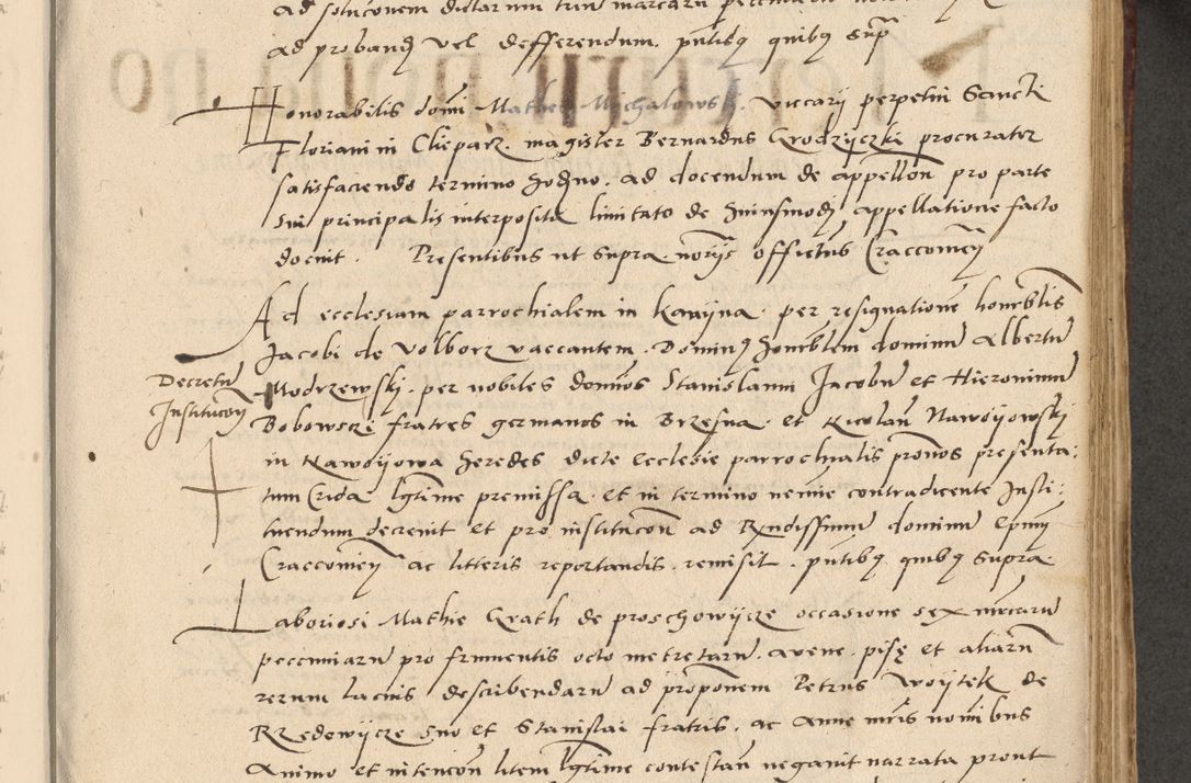 Zdjęcie nr 180 dla obiektu archiwalnego: Acta actorum causarum, sentenciarum et obligationum coram reverendo patre domino Paulo Crassowski Warscheviensi et Omnium Sanctorum preposito, canonico et officiali in spiritualibus generali Cracoviensi ad annum Domini millesimum quingentesimum quadragesimum primum, cuius indicio est quatuor decima, pontificatu (sic!) sanctissimi in Christo patris et domini nostri domini Pauli divina providencia pape tercii,, anno septimo, a die ac mense infrascriptis feliciter continuantur
