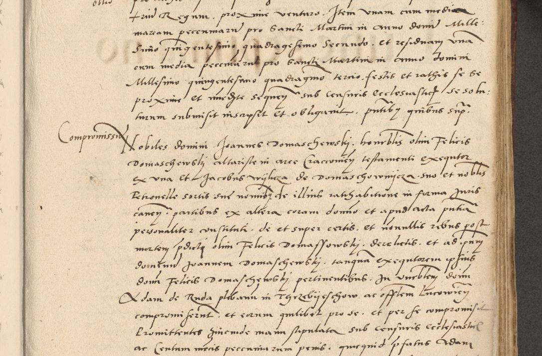 Zdjęcie nr 178 dla obiektu archiwalnego: Acta actorum causarum, sentenciarum et obligationum coram reverendo patre domino Paulo Crassowski Warscheviensi et Omnium Sanctorum preposito, canonico et officiali in spiritualibus generali Cracoviensi ad annum Domini millesimum quingentesimum quadragesimum primum, cuius indicio est quatuor decima, pontificatu (sic!) sanctissimi in Christo patris et domini nostri domini Pauli divina providencia pape tercii,, anno septimo, a die ac mense infrascriptis feliciter continuantur