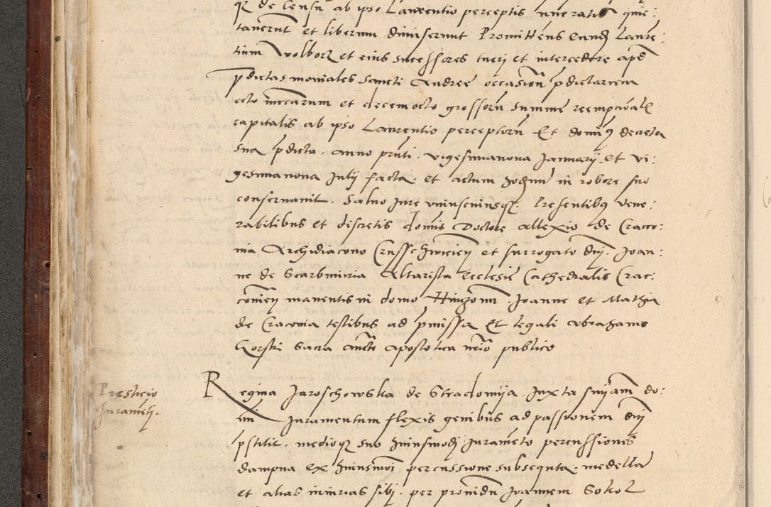 Zdjęcie nr 177 dla obiektu archiwalnego: Acta actorum causarum, sentenciarum et obligationum coram reverendo patre domino Paulo Crassowski Warscheviensi et Omnium Sanctorum preposito, canonico et officiali in spiritualibus generali Cracoviensi ad annum Domini millesimum quingentesimum quadragesimum primum, cuius indicio est quatuor decima, pontificatu (sic!) sanctissimi in Christo patris et domini nostri domini Pauli divina providencia pape tercii,, anno septimo, a die ac mense infrascriptis feliciter continuantur
