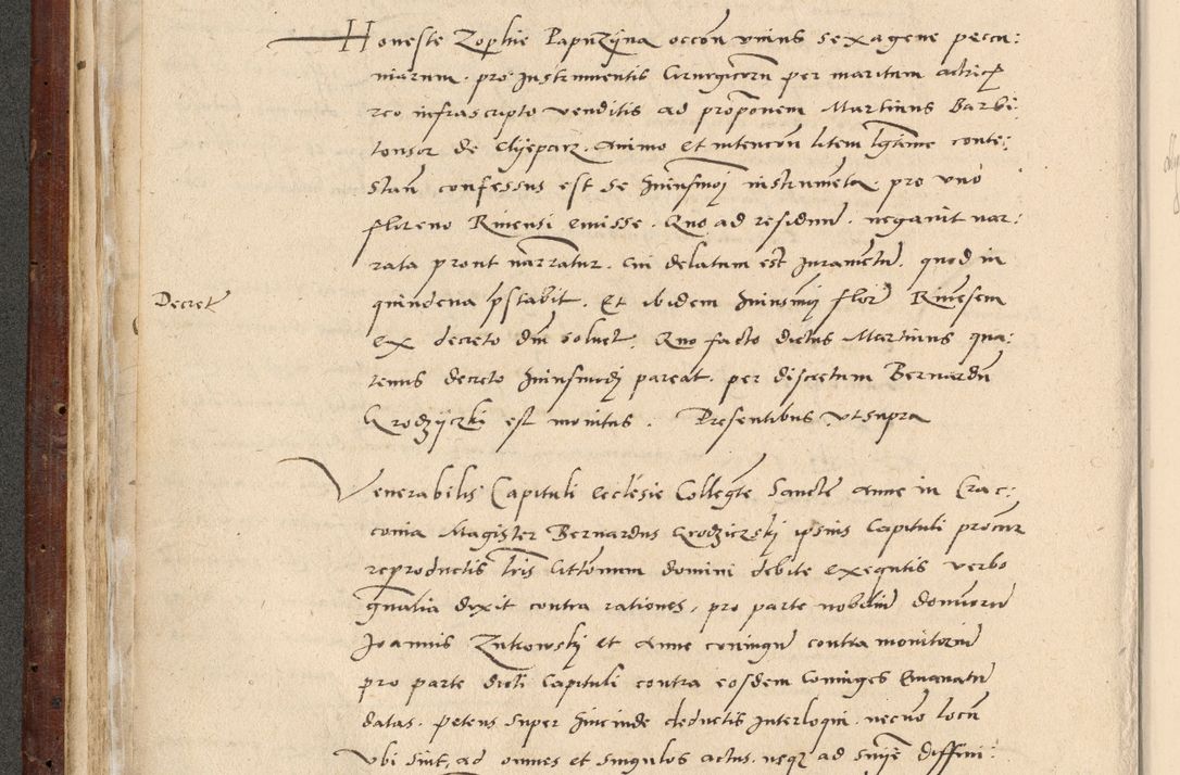 Zdjęcie nr 169 dla obiektu archiwalnego: Acta actorum causarum, sentenciarum et obligationum coram reverendo patre domino Paulo Crassowski Warscheviensi et Omnium Sanctorum preposito, canonico et officiali in spiritualibus generali Cracoviensi ad annum Domini millesimum quingentesimum quadragesimum primum, cuius indicio est quatuor decima, pontificatu (sic!) sanctissimi in Christo patris et domini nostri domini Pauli divina providencia pape tercii,, anno septimo, a die ac mense infrascriptis feliciter continuantur