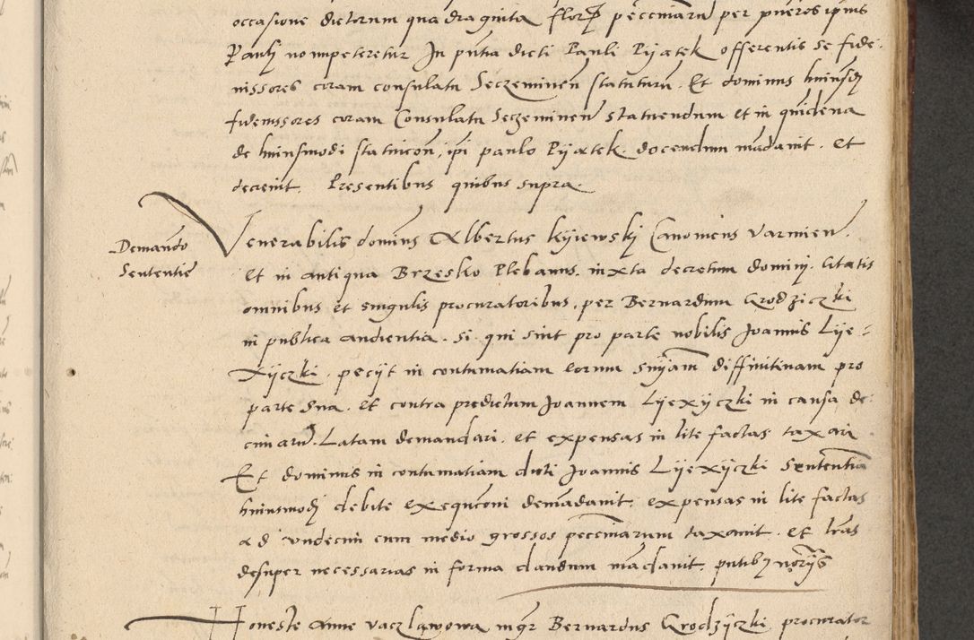 Zdjęcie nr 168 dla obiektu archiwalnego: Acta actorum causarum, sentenciarum et obligationum coram reverendo patre domino Paulo Crassowski Warscheviensi et Omnium Sanctorum preposito, canonico et officiali in spiritualibus generali Cracoviensi ad annum Domini millesimum quingentesimum quadragesimum primum, cuius indicio est quatuor decima, pontificatu (sic!) sanctissimi in Christo patris et domini nostri domini Pauli divina providencia pape tercii,, anno septimo, a die ac mense infrascriptis feliciter continuantur