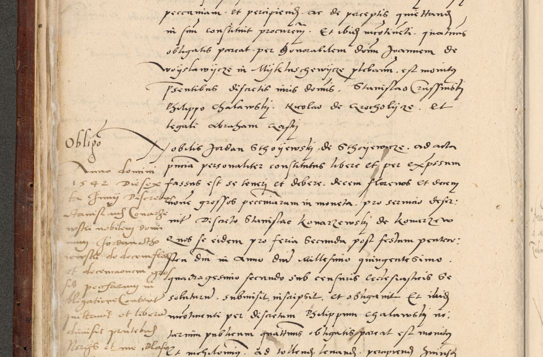 Zdjęcie nr 163 dla obiektu archiwalnego: Acta actorum causarum, sentenciarum et obligationum coram reverendo patre domino Paulo Crassowski Warscheviensi et Omnium Sanctorum preposito, canonico et officiali in spiritualibus generali Cracoviensi ad annum Domini millesimum quingentesimum quadragesimum primum, cuius indicio est quatuor decima, pontificatu (sic!) sanctissimi in Christo patris et domini nostri domini Pauli divina providencia pape tercii,, anno septimo, a die ac mense infrascriptis feliciter continuantur