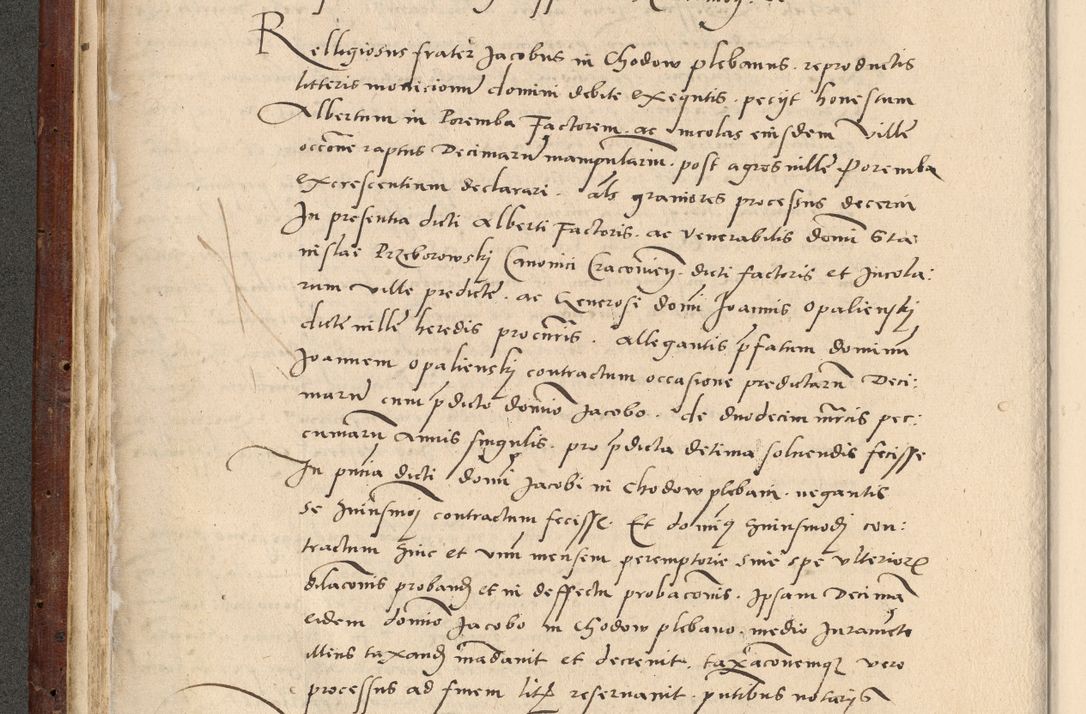 Zdjęcie nr 157 dla obiektu archiwalnego: Acta actorum causarum, sentenciarum et obligationum coram reverendo patre domino Paulo Crassowski Warscheviensi et Omnium Sanctorum preposito, canonico et officiali in spiritualibus generali Cracoviensi ad annum Domini millesimum quingentesimum quadragesimum primum, cuius indicio est quatuor decima, pontificatu (sic!) sanctissimi in Christo patris et domini nostri domini Pauli divina providencia pape tercii,, anno septimo, a die ac mense infrascriptis feliciter continuantur