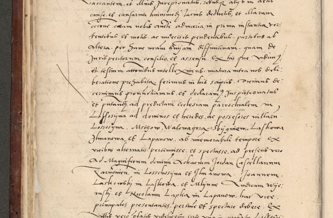 Zdjęcie nr 155 dla obiektu archiwalnego: Acta actorum causarum, sentenciarum et obligationum coram reverendo patre domino Paulo Crassowski Warscheviensi et Omnium Sanctorum preposito, canonico et officiali in spiritualibus generali Cracoviensi ad annum Domini millesimum quingentesimum quadragesimum primum, cuius indicio est quatuor decima, pontificatu (sic!) sanctissimi in Christo patris et domini nostri domini Pauli divina providencia pape tercii,, anno septimo, a die ac mense infrascriptis feliciter continuantur