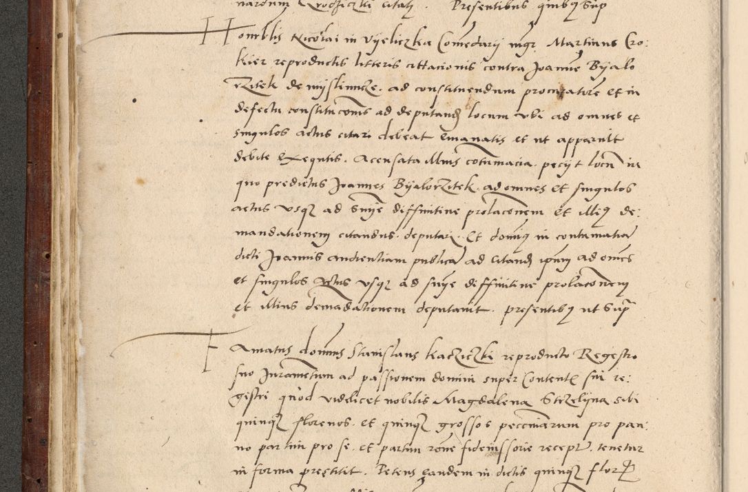 Zdjęcie nr 151 dla obiektu archiwalnego: Acta actorum causarum, sentenciarum et obligationum coram reverendo patre domino Paulo Crassowski Warscheviensi et Omnium Sanctorum preposito, canonico et officiali in spiritualibus generali Cracoviensi ad annum Domini millesimum quingentesimum quadragesimum primum, cuius indicio est quatuor decima, pontificatu (sic!) sanctissimi in Christo patris et domini nostri domini Pauli divina providencia pape tercii,, anno septimo, a die ac mense infrascriptis feliciter continuantur