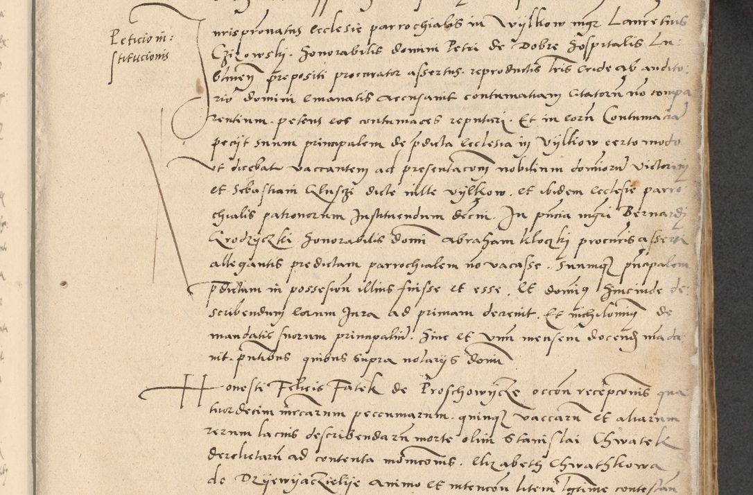 Zdjęcie nr 150 dla obiektu archiwalnego: Acta actorum causarum, sentenciarum et obligationum coram reverendo patre domino Paulo Crassowski Warscheviensi et Omnium Sanctorum preposito, canonico et officiali in spiritualibus generali Cracoviensi ad annum Domini millesimum quingentesimum quadragesimum primum, cuius indicio est quatuor decima, pontificatu (sic!) sanctissimi in Christo patris et domini nostri domini Pauli divina providencia pape tercii,, anno septimo, a die ac mense infrascriptis feliciter continuantur