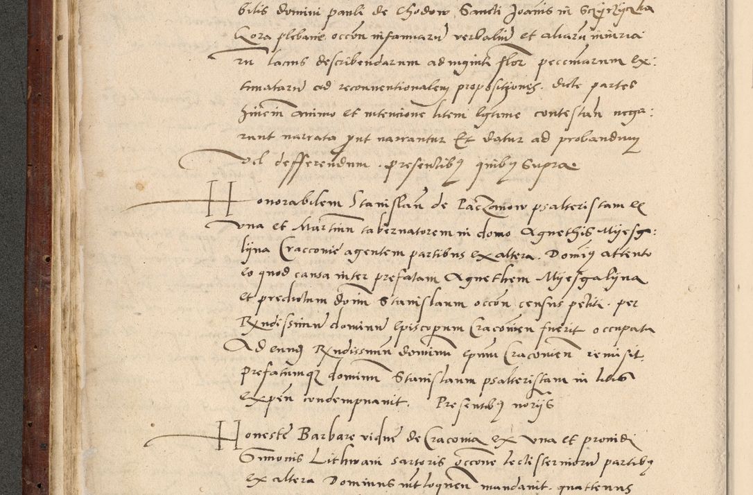 Zdjęcie nr 149 dla obiektu archiwalnego: Acta actorum causarum, sentenciarum et obligationum coram reverendo patre domino Paulo Crassowski Warscheviensi et Omnium Sanctorum preposito, canonico et officiali in spiritualibus generali Cracoviensi ad annum Domini millesimum quingentesimum quadragesimum primum, cuius indicio est quatuor decima, pontificatu (sic!) sanctissimi in Christo patris et domini nostri domini Pauli divina providencia pape tercii,, anno septimo, a die ac mense infrascriptis feliciter continuantur