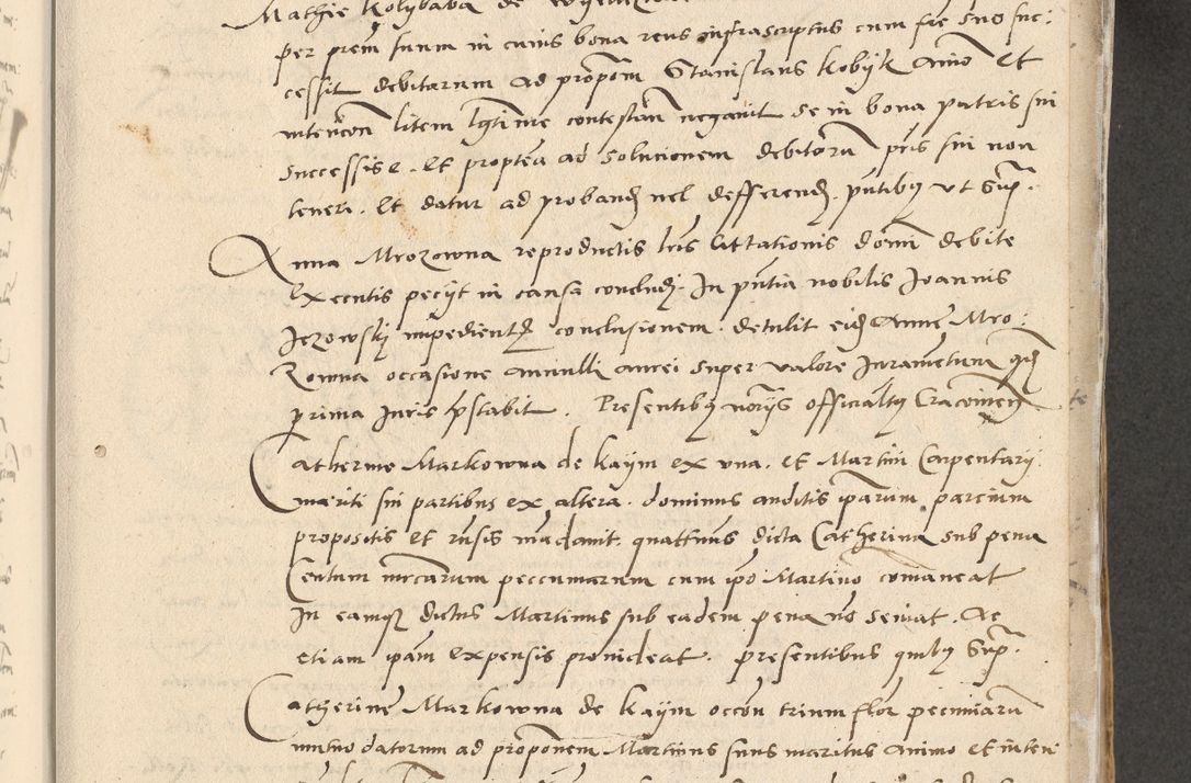 Zdjęcie nr 144 dla obiektu archiwalnego: Acta actorum causarum, sentenciarum et obligationum coram reverendo patre domino Paulo Crassowski Warscheviensi et Omnium Sanctorum preposito, canonico et officiali in spiritualibus generali Cracoviensi ad annum Domini millesimum quingentesimum quadragesimum primum, cuius indicio est quatuor decima, pontificatu (sic!) sanctissimi in Christo patris et domini nostri domini Pauli divina providencia pape tercii,, anno septimo, a die ac mense infrascriptis feliciter continuantur