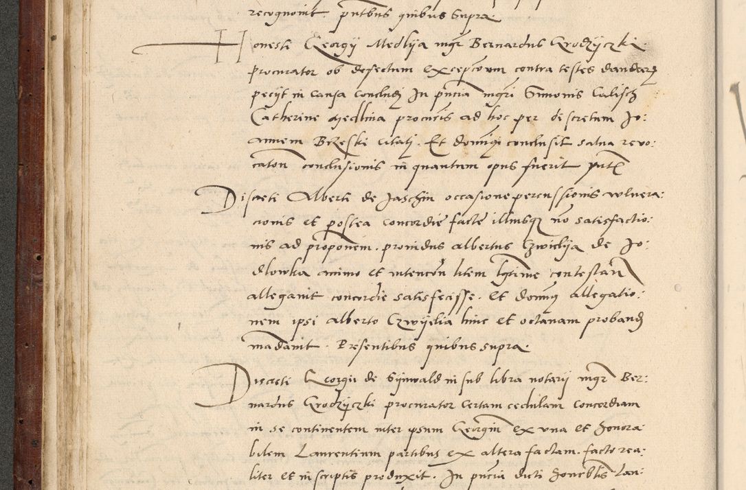 Zdjęcie nr 141 dla obiektu archiwalnego: Acta actorum causarum, sentenciarum et obligationum coram reverendo patre domino Paulo Crassowski Warscheviensi et Omnium Sanctorum preposito, canonico et officiali in spiritualibus generali Cracoviensi ad annum Domini millesimum quingentesimum quadragesimum primum, cuius indicio est quatuor decima, pontificatu (sic!) sanctissimi in Christo patris et domini nostri domini Pauli divina providencia pape tercii,, anno septimo, a die ac mense infrascriptis feliciter continuantur