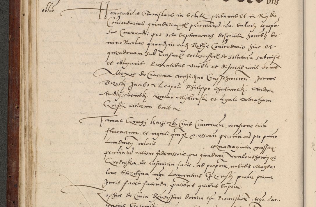 Zdjęcie nr 135 dla obiektu archiwalnego: Acta actorum causarum, sentenciarum et obligationum coram reverendo patre domino Paulo Crassowski Warscheviensi et Omnium Sanctorum preposito, canonico et officiali in spiritualibus generali Cracoviensi ad annum Domini millesimum quingentesimum quadragesimum primum, cuius indicio est quatuor decima, pontificatu (sic!) sanctissimi in Christo patris et domini nostri domini Pauli divina providencia pape tercii,, anno septimo, a die ac mense infrascriptis feliciter continuantur