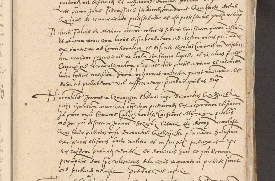 Zdjęcie nr 124 dla obiektu archiwalnego: Acta actorum causarum, sentenciarum et obligationum coram reverendo patre domino Paulo Crassowski Warscheviensi et Omnium Sanctorum preposito, canonico et officiali in spiritualibus generali Cracoviensi ad annum Domini millesimum quingentesimum quadragesimum primum, cuius indicio est quatuor decima, pontificatu (sic!) sanctissimi in Christo patris et domini nostri domini Pauli divina providencia pape tercii,, anno septimo, a die ac mense infrascriptis feliciter continuantur