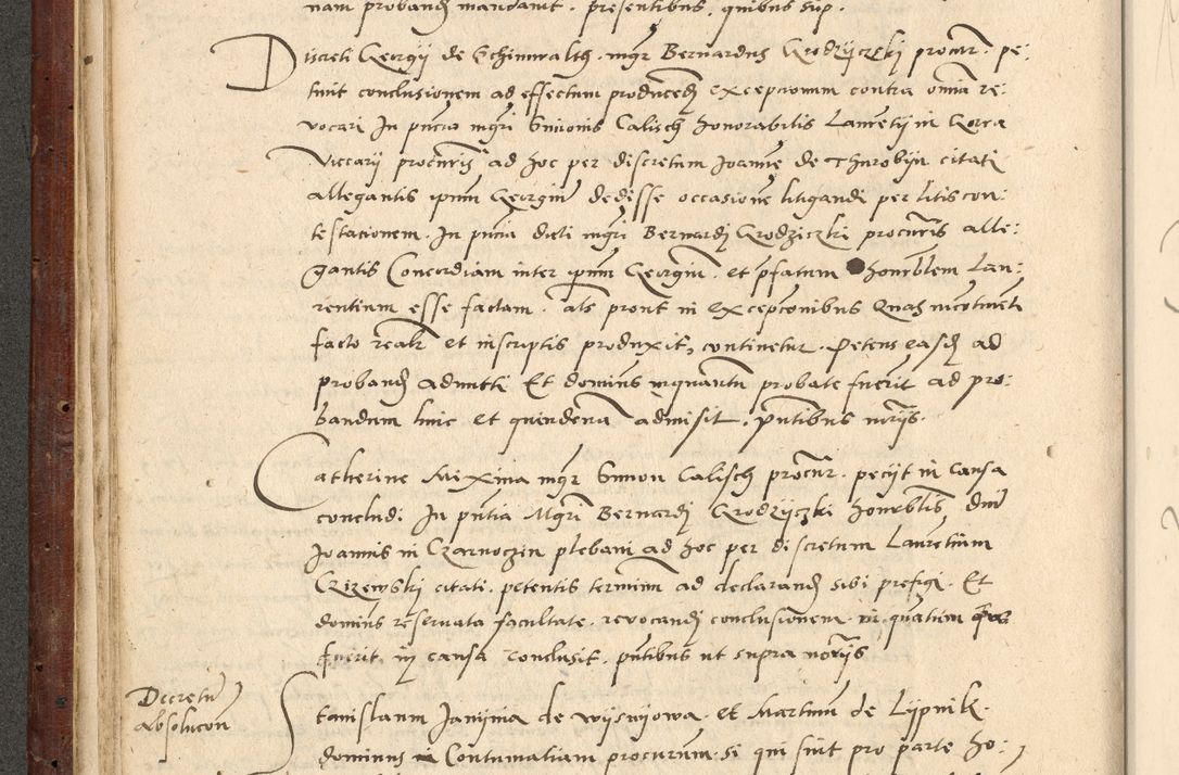 Zdjęcie nr 113 dla obiektu archiwalnego: Acta actorum causarum, sentenciarum et obligationum coram reverendo patre domino Paulo Crassowski Warscheviensi et Omnium Sanctorum preposito, canonico et officiali in spiritualibus generali Cracoviensi ad annum Domini millesimum quingentesimum quadragesimum primum, cuius indicio est quatuor decima, pontificatu (sic!) sanctissimi in Christo patris et domini nostri domini Pauli divina providencia pape tercii,, anno septimo, a die ac mense infrascriptis feliciter continuantur