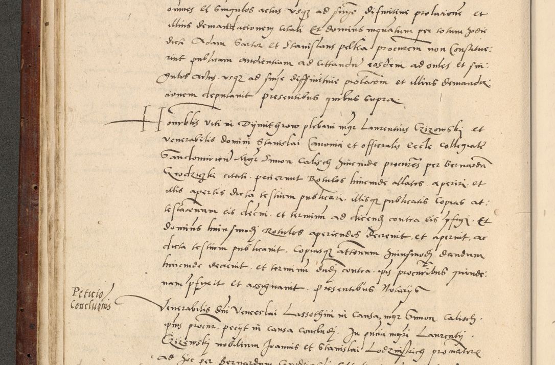 Zdjęcie nr 107 dla obiektu archiwalnego: Acta actorum causarum, sentenciarum et obligationum coram reverendo patre domino Paulo Crassowski Warscheviensi et Omnium Sanctorum preposito, canonico et officiali in spiritualibus generali Cracoviensi ad annum Domini millesimum quingentesimum quadragesimum primum, cuius indicio est quatuor decima, pontificatu (sic!) sanctissimi in Christo patris et domini nostri domini Pauli divina providencia pape tercii,, anno septimo, a die ac mense infrascriptis feliciter continuantur