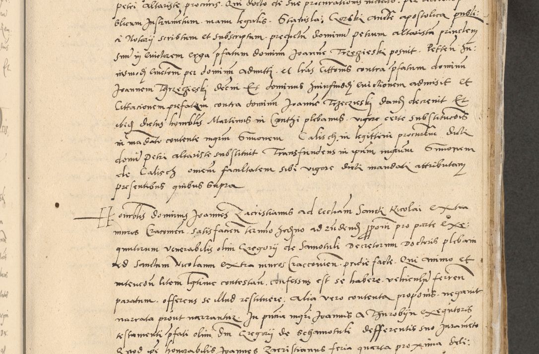 Zdjęcie nr 106 dla obiektu archiwalnego: Acta actorum causarum, sentenciarum et obligationum coram reverendo patre domino Paulo Crassowski Warscheviensi et Omnium Sanctorum preposito, canonico et officiali in spiritualibus generali Cracoviensi ad annum Domini millesimum quingentesimum quadragesimum primum, cuius indicio est quatuor decima, pontificatu (sic!) sanctissimi in Christo patris et domini nostri domini Pauli divina providencia pape tercii,, anno septimo, a die ac mense infrascriptis feliciter continuantur