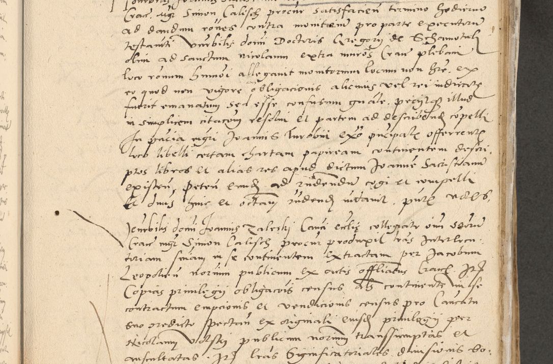 Zdjęcie nr 98 dla obiektu archiwalnego: Acta actorum causarum, sentenciarum et obligationum coram reverendo patre domino Paulo Crassowski Warscheviensi et Omnium Sanctorum preposito, canonico et officiali in spiritualibus generali Cracoviensi ad annum Domini millesimum quingentesimum quadragesimum primum, cuius indicio est quatuor decima, pontificatu (sic!) sanctissimi in Christo patris et domini nostri domini Pauli divina providencia pape tercii,, anno septimo, a die ac mense infrascriptis feliciter continuantur