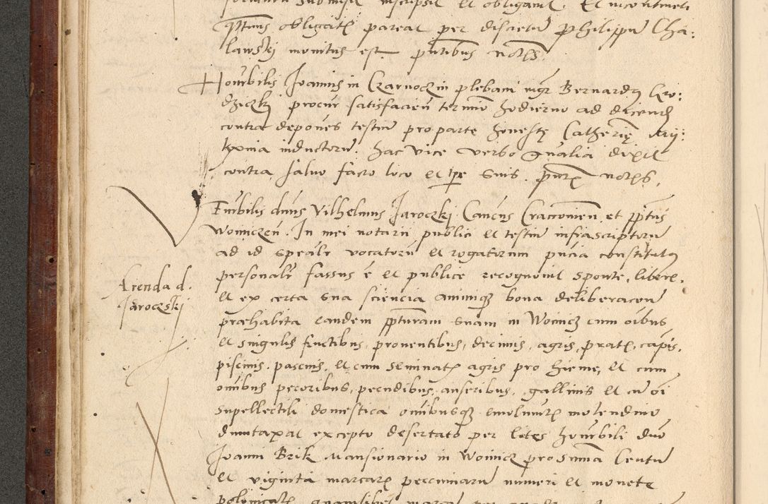 Zdjęcie nr 93 dla obiektu archiwalnego: Acta actorum causarum, sentenciarum et obligationum coram reverendo patre domino Paulo Crassowski Warscheviensi et Omnium Sanctorum preposito, canonico et officiali in spiritualibus generali Cracoviensi ad annum Domini millesimum quingentesimum quadragesimum primum, cuius indicio est quatuor decima, pontificatu (sic!) sanctissimi in Christo patris et domini nostri domini Pauli divina providencia pape tercii,, anno septimo, a die ac mense infrascriptis feliciter continuantur