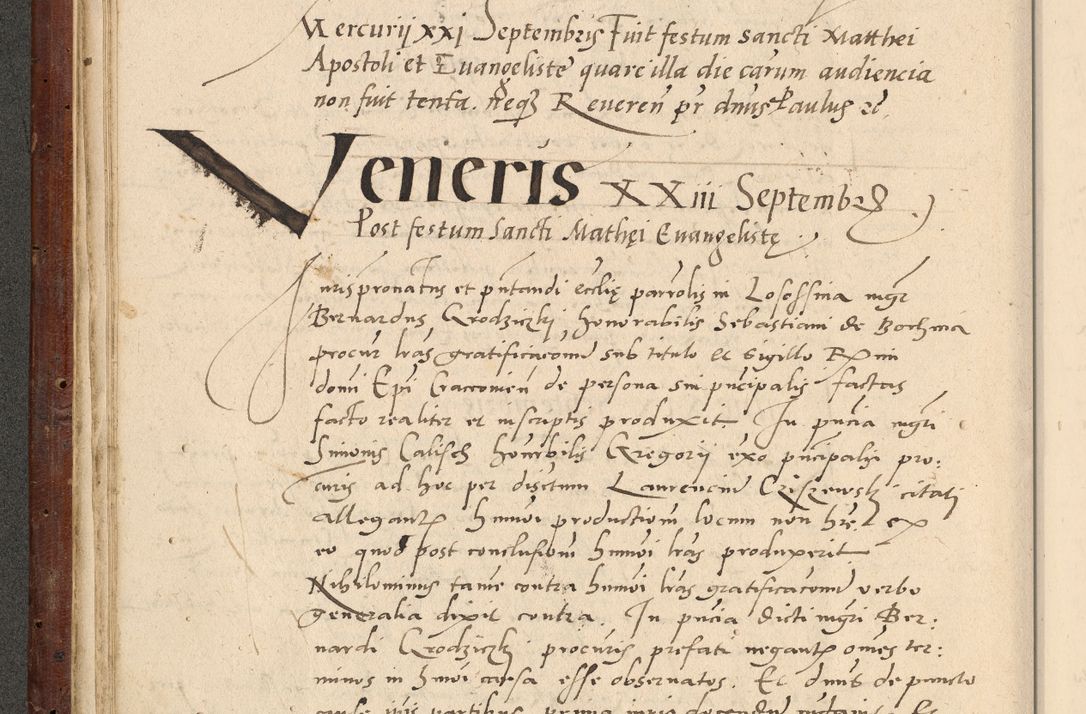 Zdjęcie nr 89 dla obiektu archiwalnego: Acta actorum causarum, sentenciarum et obligationum coram reverendo patre domino Paulo Crassowski Warscheviensi et Omnium Sanctorum preposito, canonico et officiali in spiritualibus generali Cracoviensi ad annum Domini millesimum quingentesimum quadragesimum primum, cuius indicio est quatuor decima, pontificatu (sic!) sanctissimi in Christo patris et domini nostri domini Pauli divina providencia pape tercii,, anno septimo, a die ac mense infrascriptis feliciter continuantur